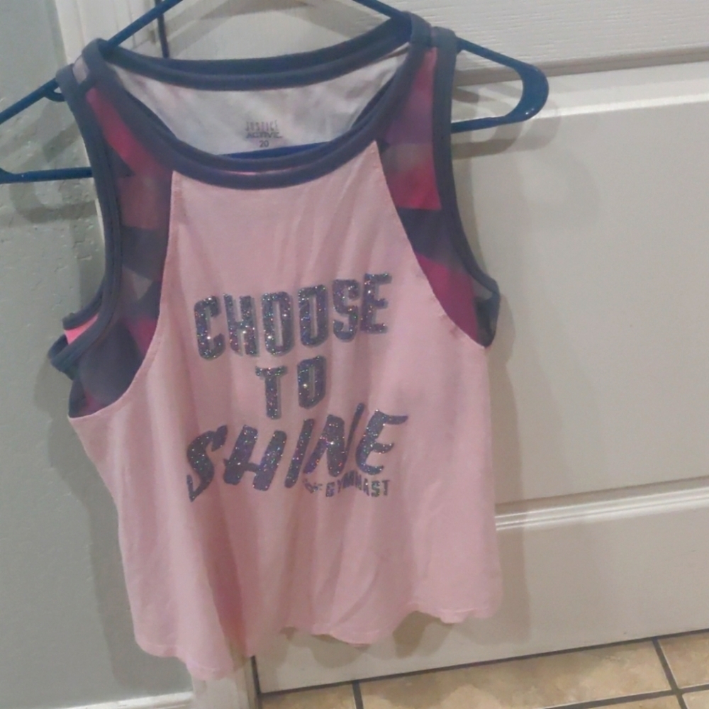 Bundle of. 3Girls justice cut shirt/ shirt